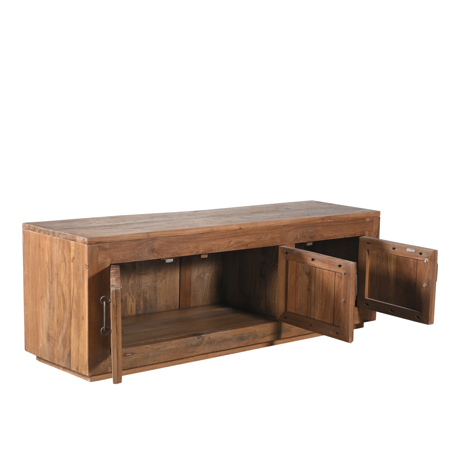 Meuble TV Shanti - Teck Recyclé - 160x46x56cm