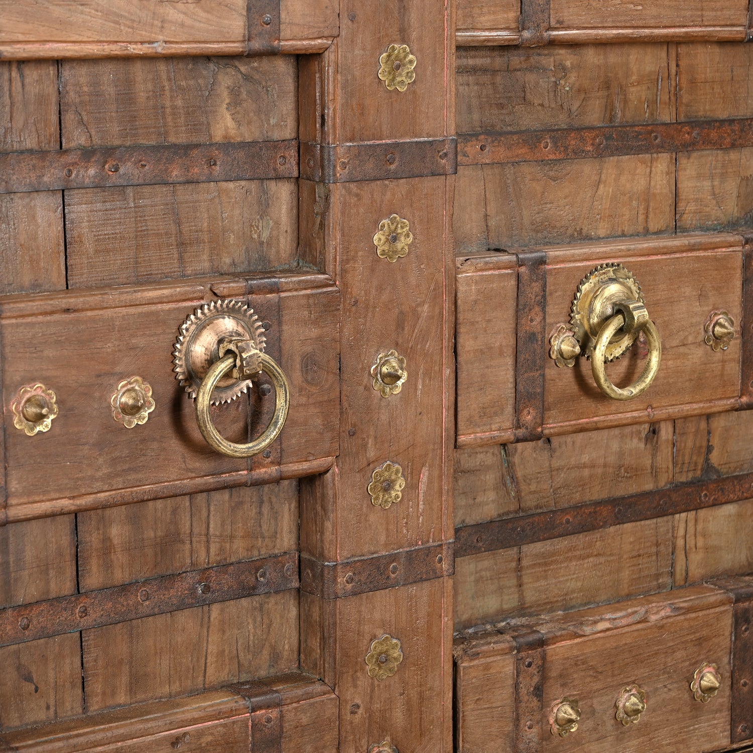 Buffet Dwar - Teck Recyclé - 116x52x94cm