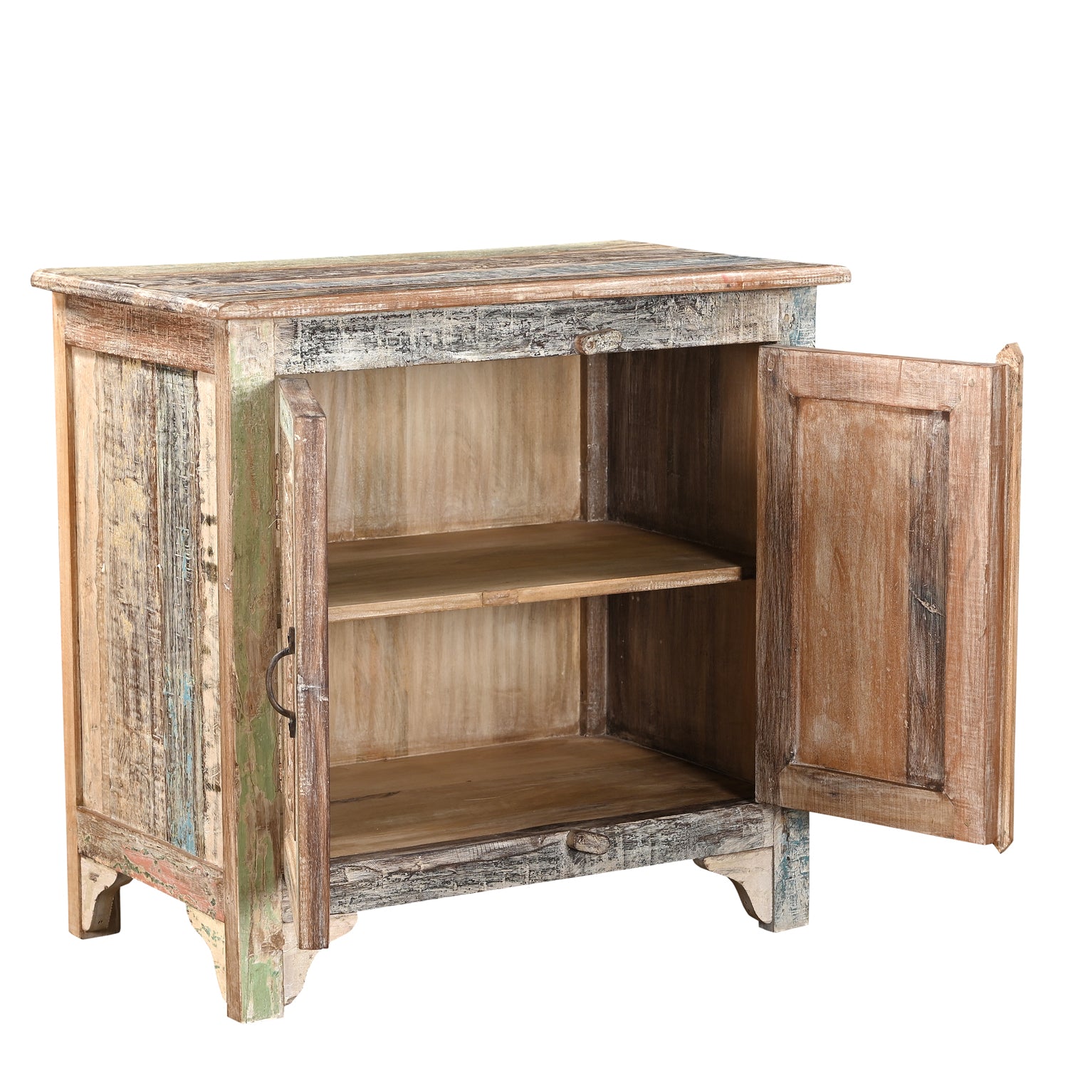 Buffet Shayan - Teck Recyclé - 76x43x74cm