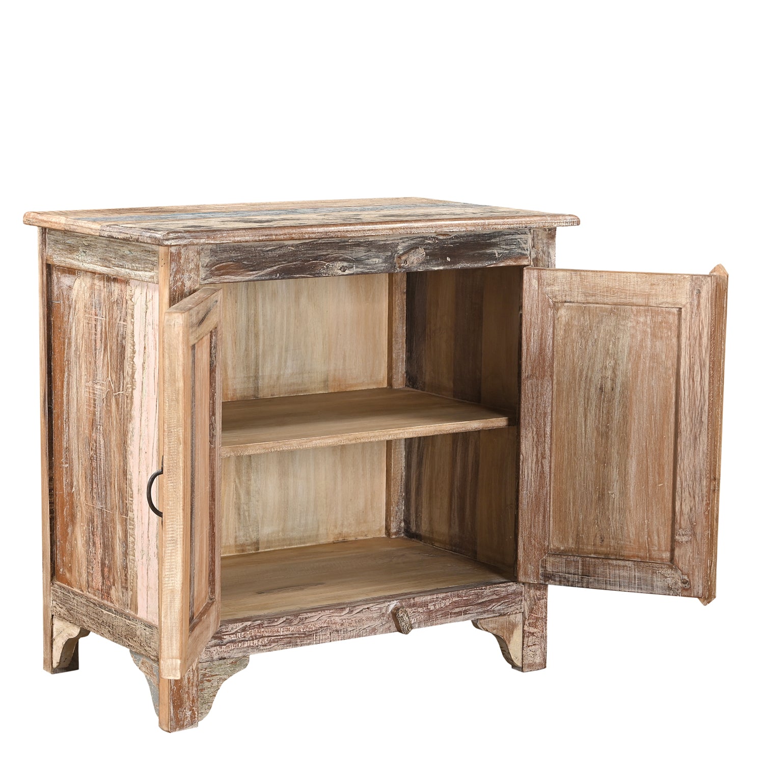 Buffet Bhoomi - Teck Recyclé - 76x43x74cm