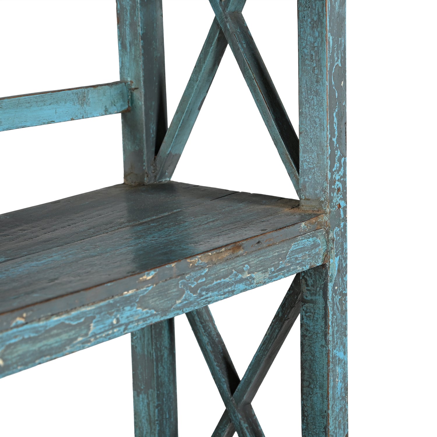 Etagère Vivaan - Teck Recyclé - 107x30x147cm