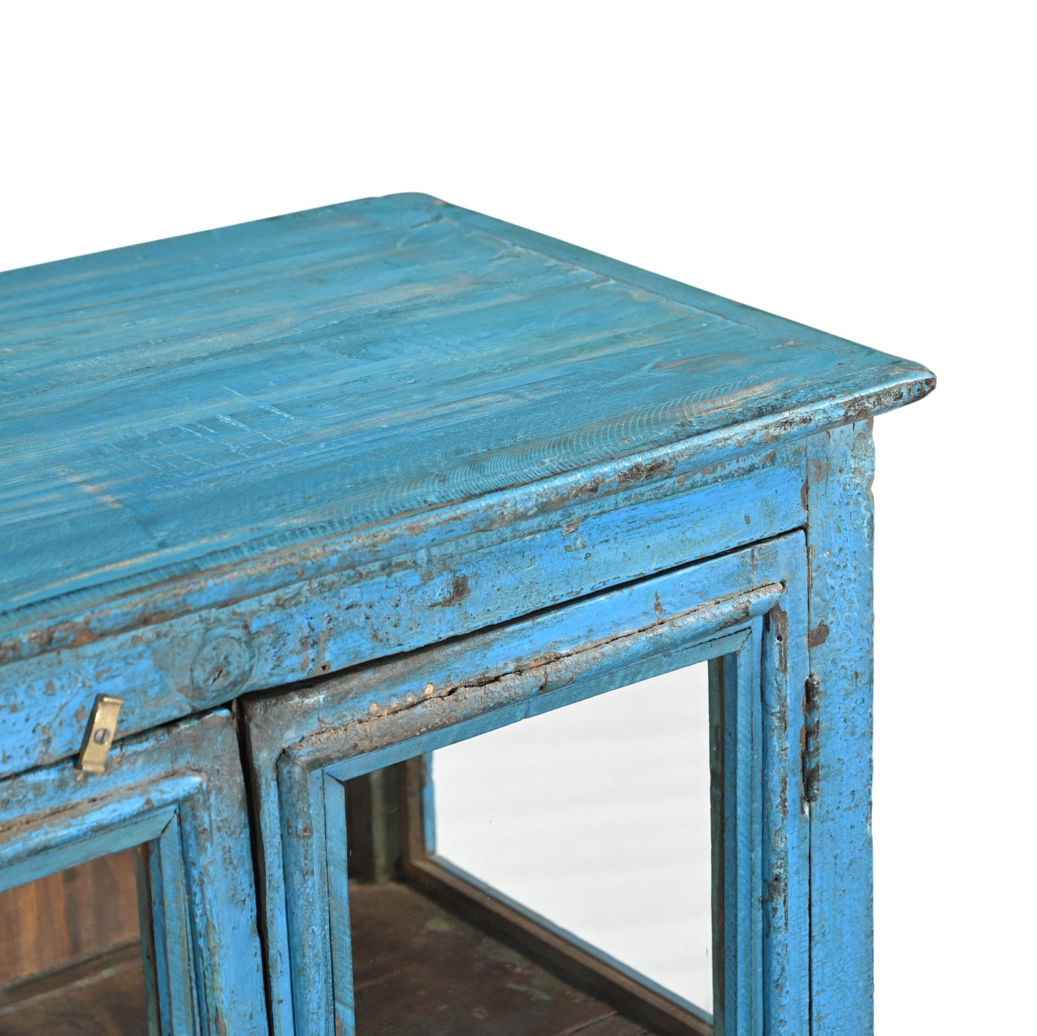 Vitrine Naya - Teck Recyclé- 76x46x102cm