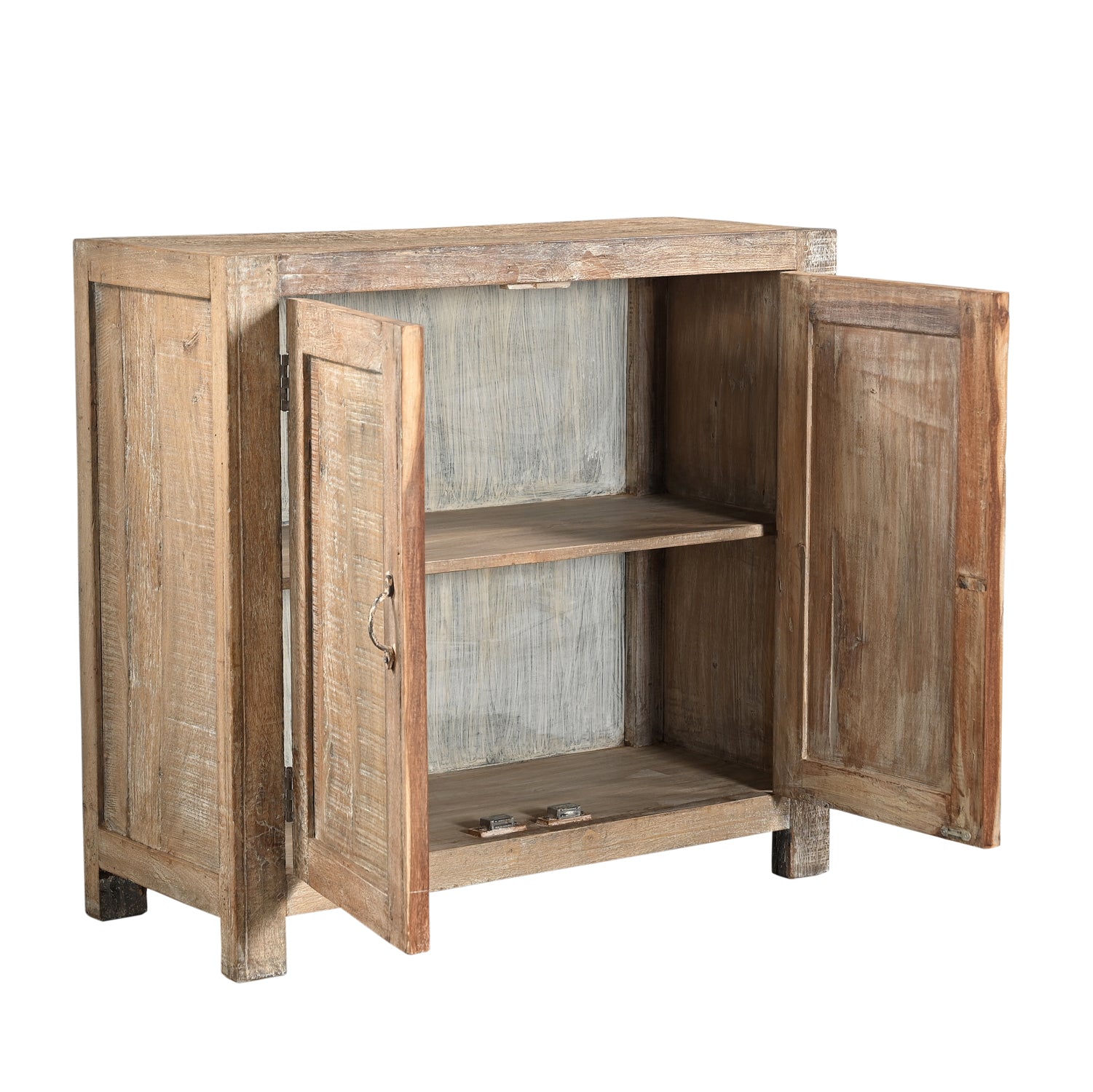 Buffet Kriti - Teck Recyclé - 94x38x86cm