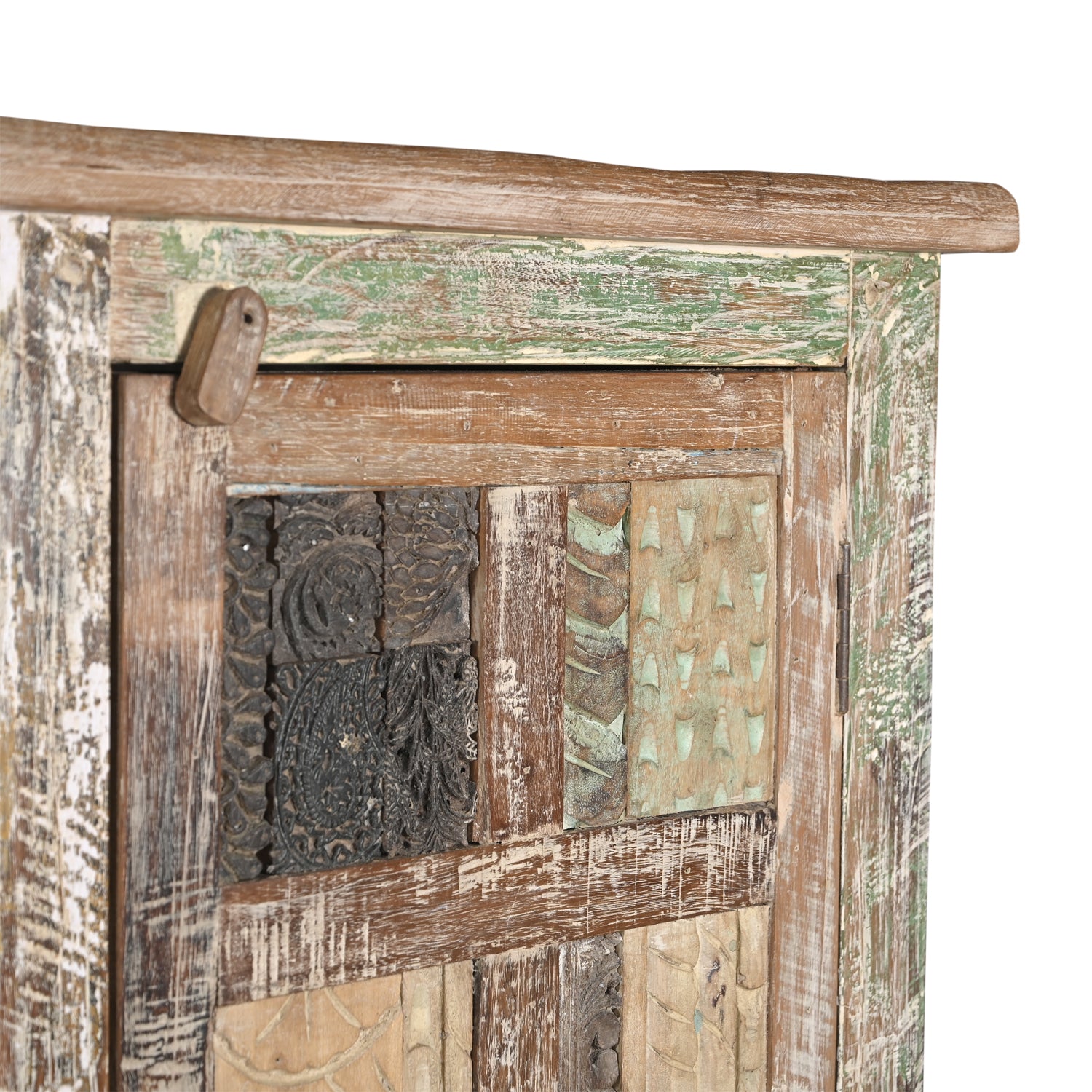 Armoire Shobha - Teck Recyclé - 58x41x155cm