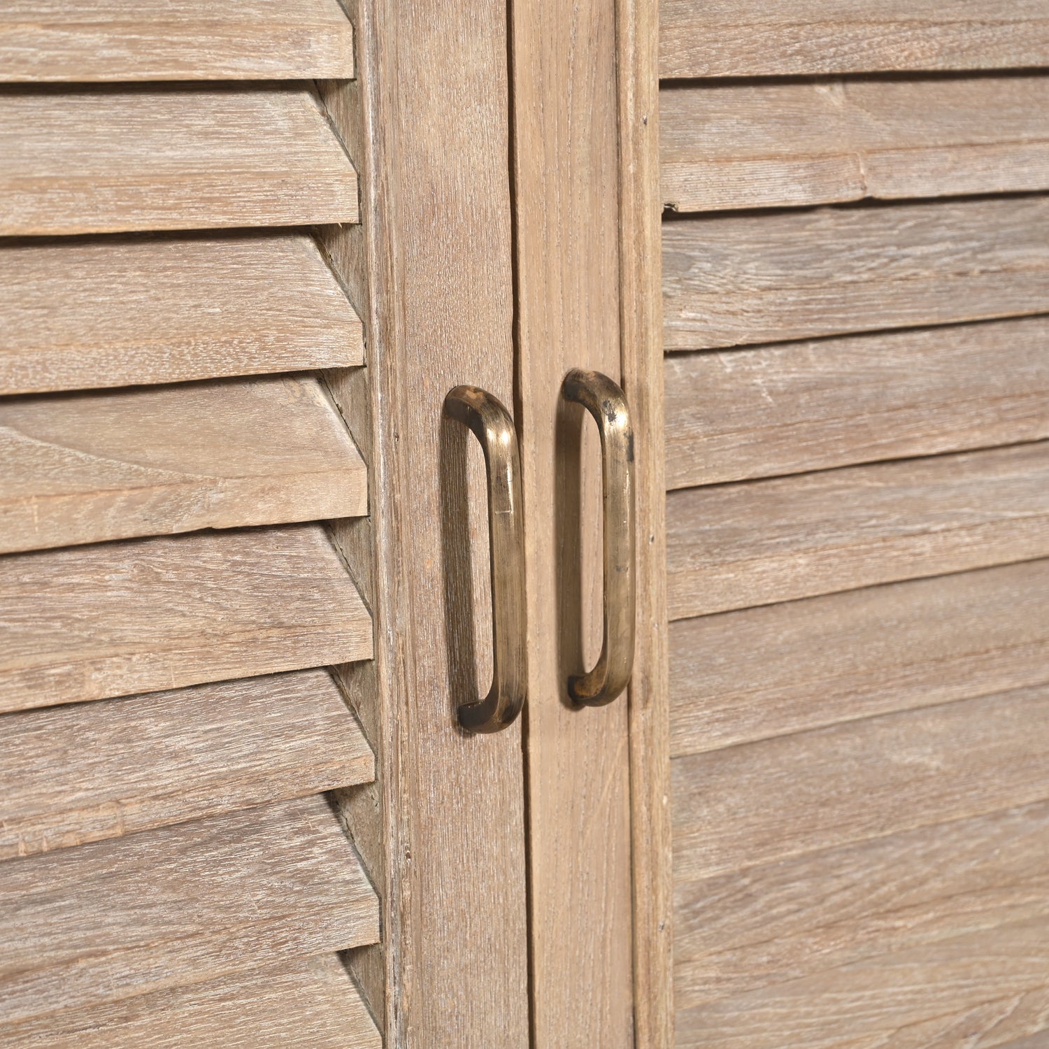 Armoire Griha - Teck Recyclé - 110x42x132cm