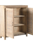 Armoire Griha - Teck Recyclé - 110x42x132cm