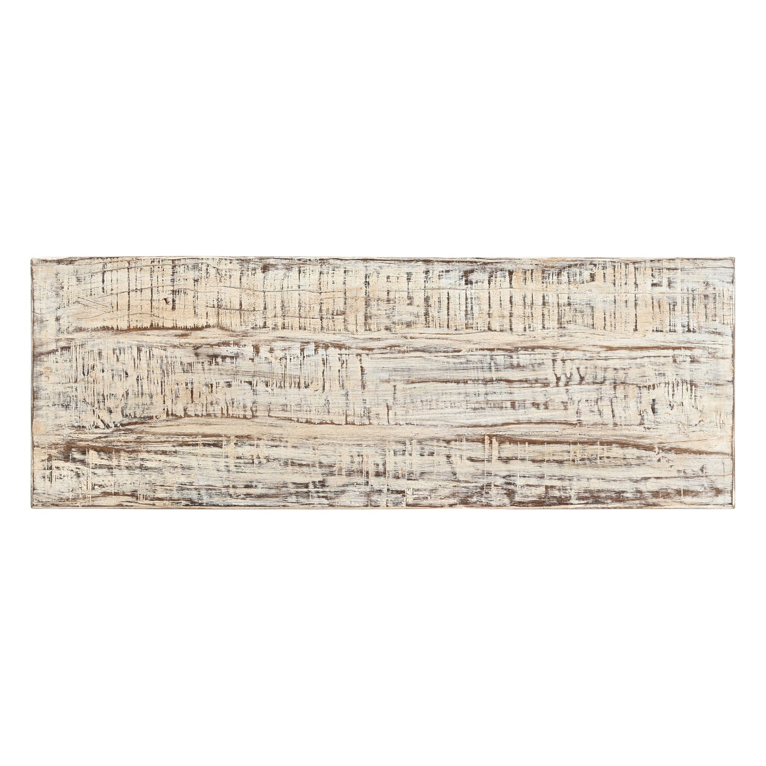 Console Kanish - Teck Recyclé - 99x36x79cm