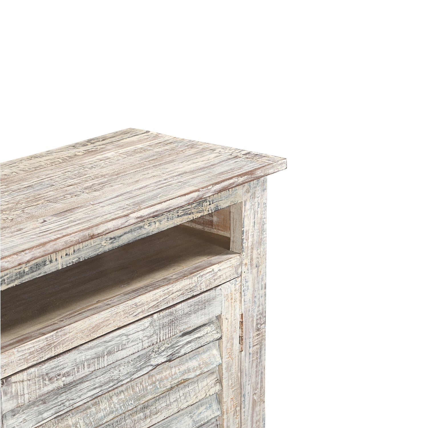 Buffet Ritesh - Teck Recyclé - 150x41x84cm