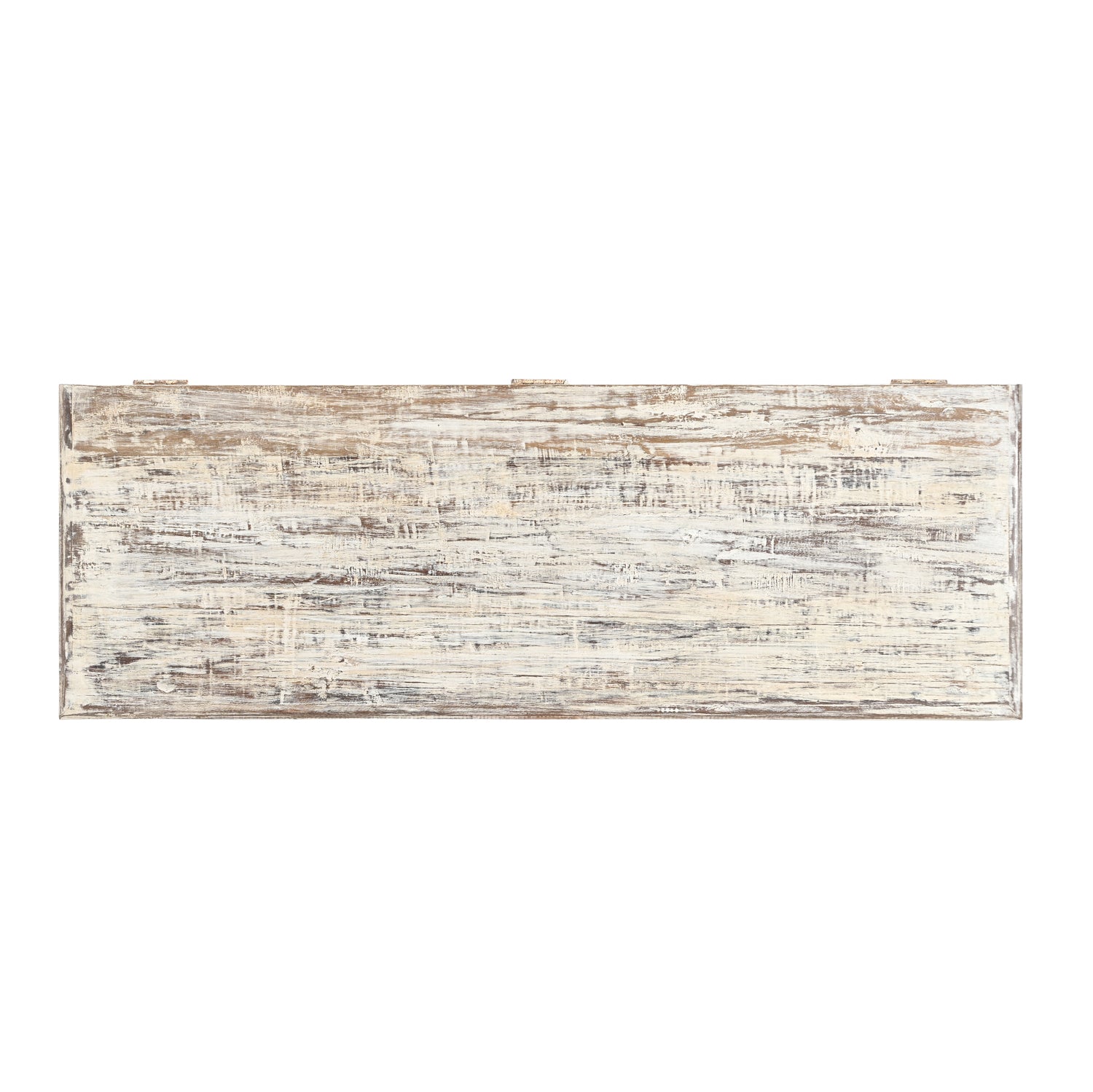 Coffre Nalini - teck recyclé - 132x46x46cm