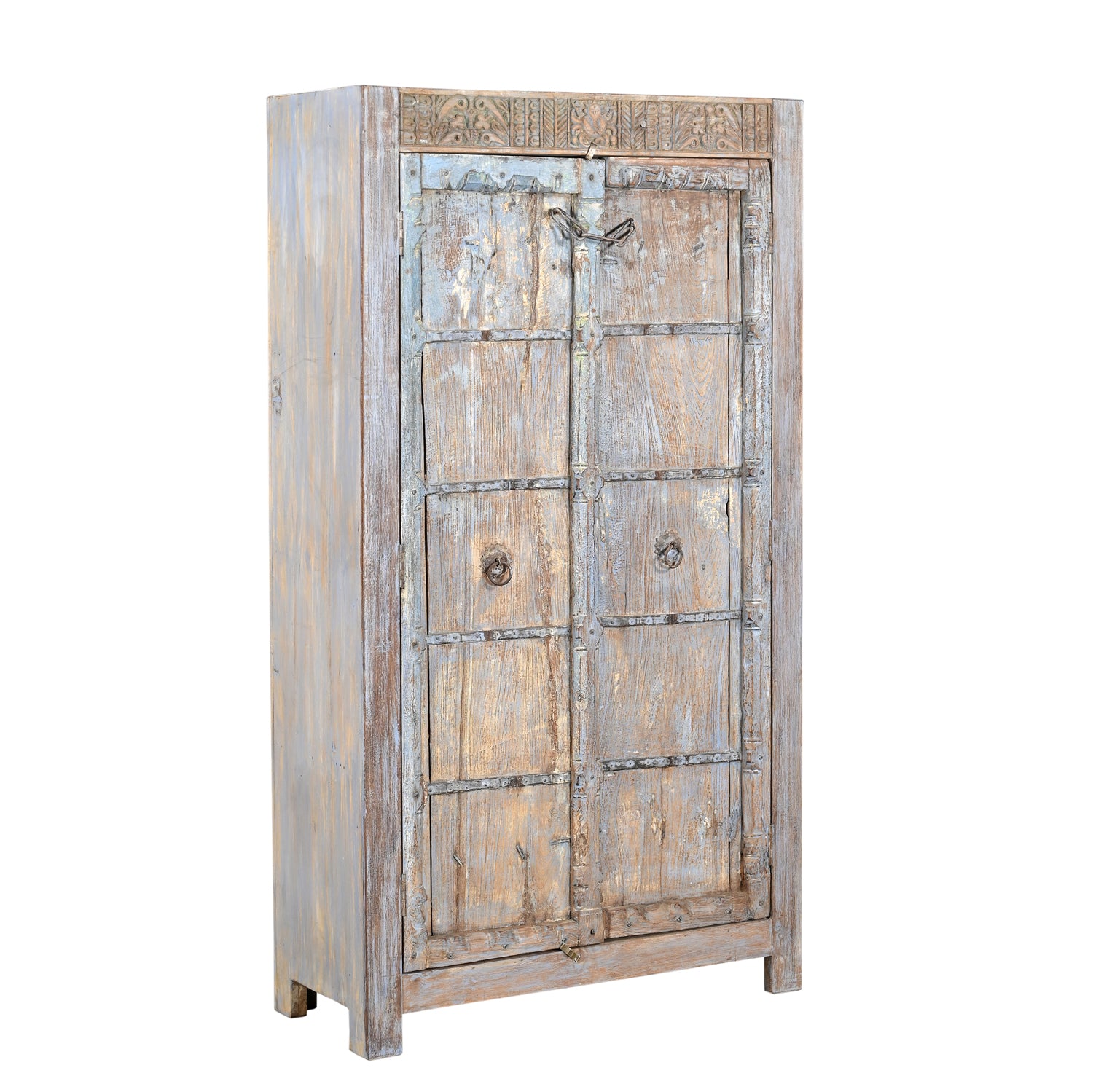 Armoire Veena - Teck Recyclé - 94x41x175cm