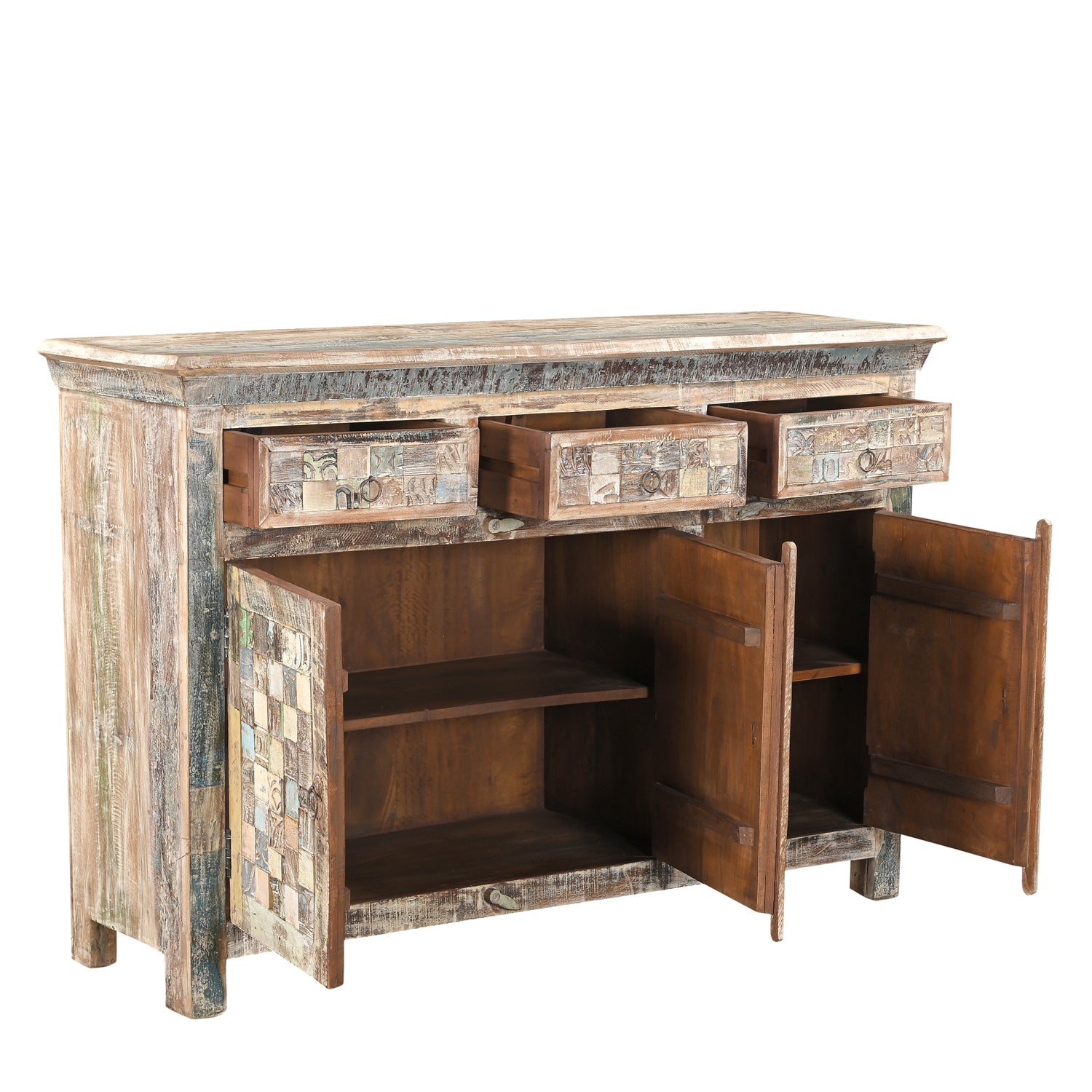 Buffet 202342.232 authentique au meilleur prix. Meubles indiens design et uniques. En stock.
