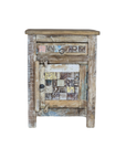 Chevet Lavi - Teck Recyclé - 44x35x61cm