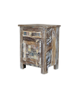 Chevet Kanu - Teck Recyclé - 44x35x61cm