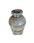 Pot Giri - Fer Peint - 70x70x136cm