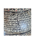 Pot Giri - Fer Peint - 70x70x136cm