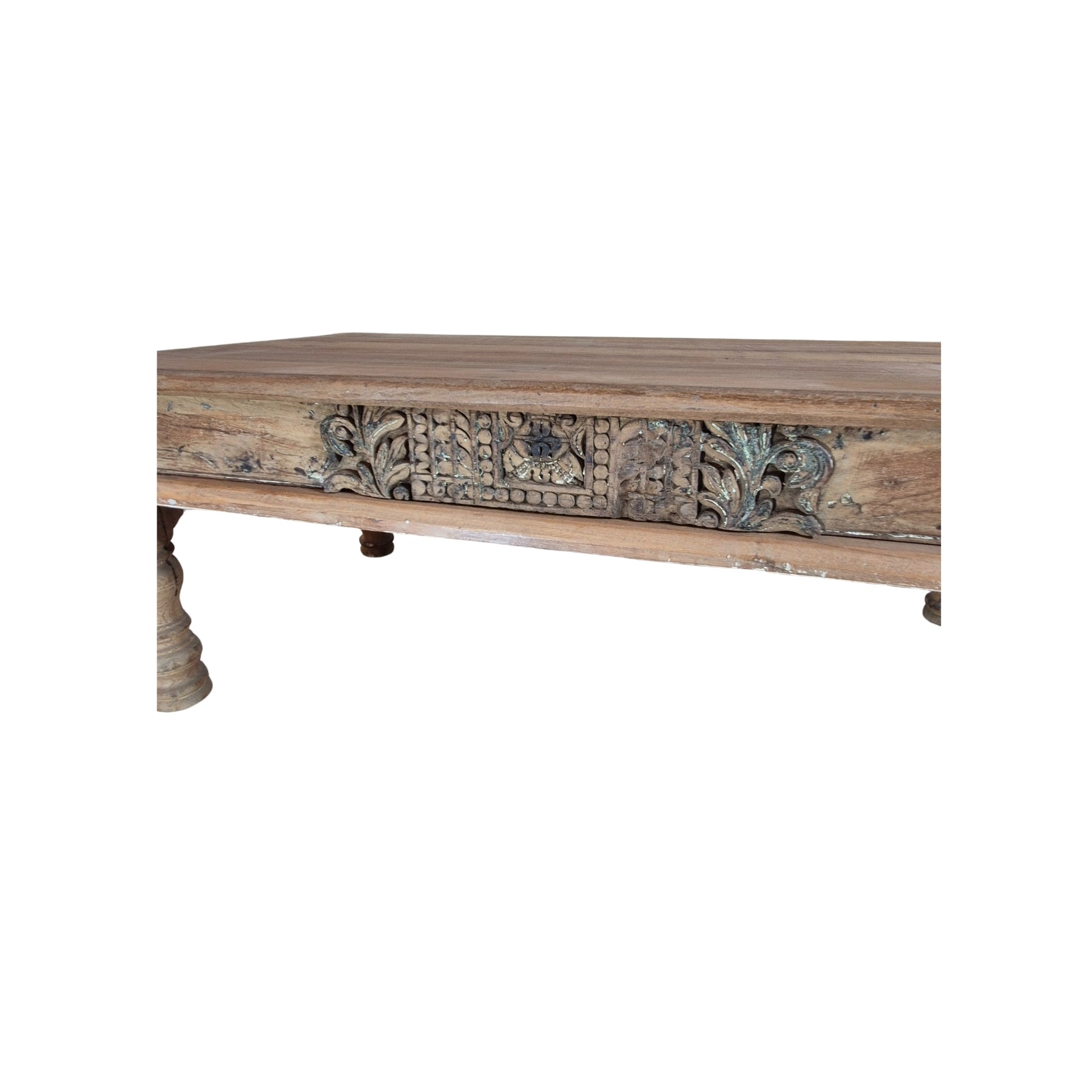 Table basse Fani - Teck Recyclé - 120x62x45cm
