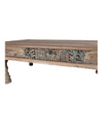 Table basse Fani - Teck Recyclé - 120x62x45cm