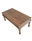 Table basse Ekar - Teck Recyclé - 125x64x47cm