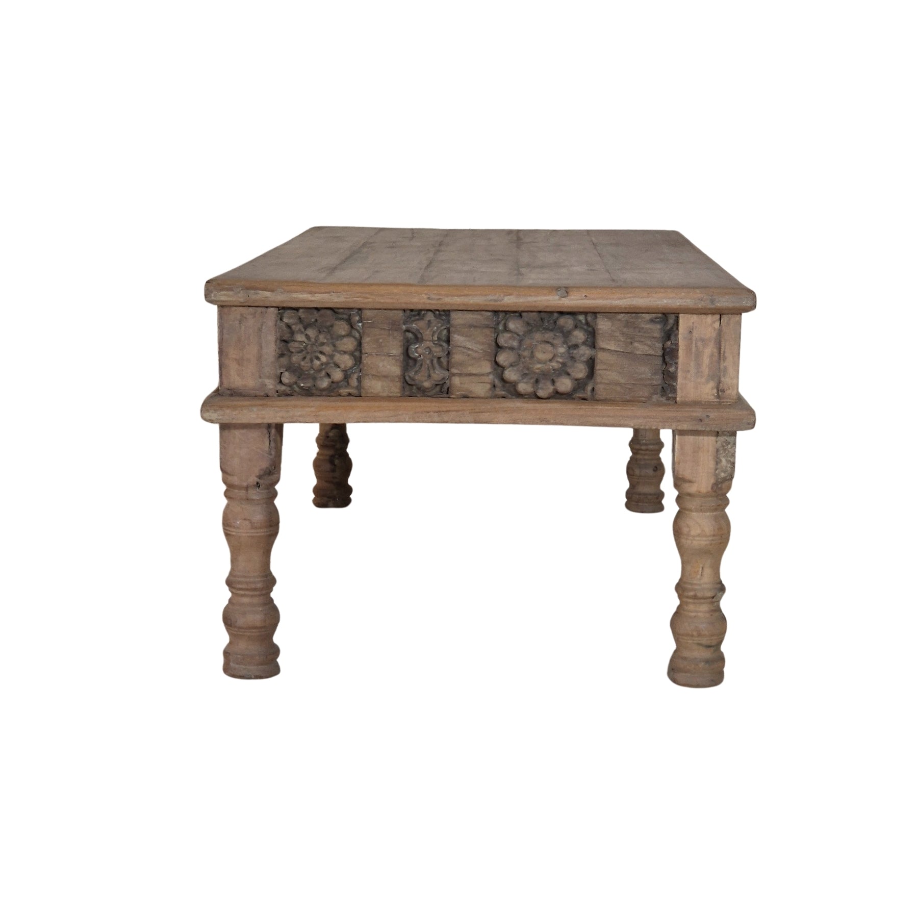 Table basse Ekar - Teck Recyclé - 125x64x47cm