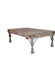 Table basse Doru - Teck Recyclé - 185x118x64cm