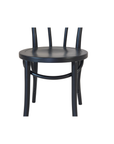 Chaise bistrot noire  -  42x50x90cm - 168000.357