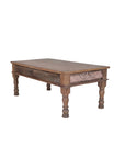 Table basse Tiru - Teck Recyclé - 118x63x48cm