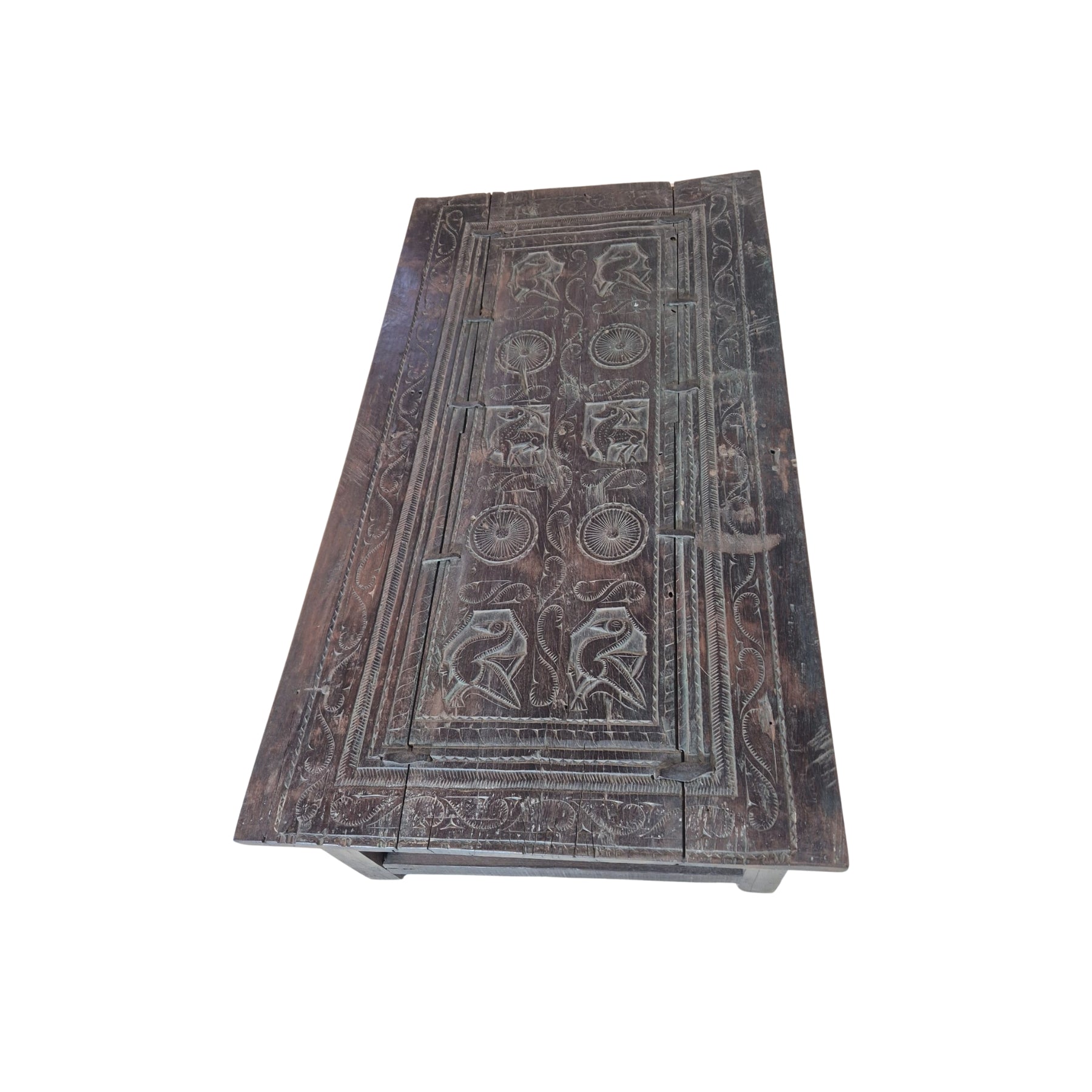 Table basse Sahi - Teck Recyclé - 118x63x48cm