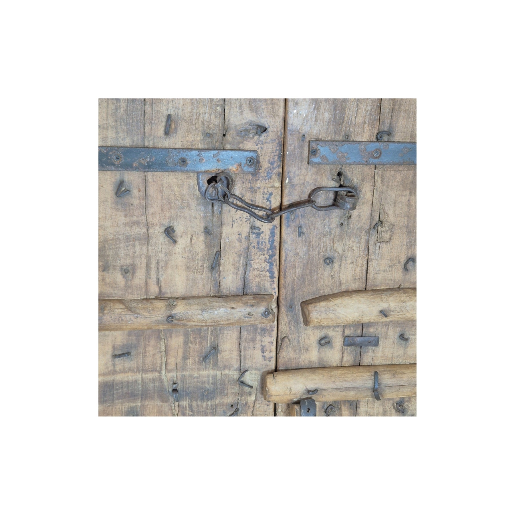 Porte Aran - Teck Recyclé - 111x13x182cm