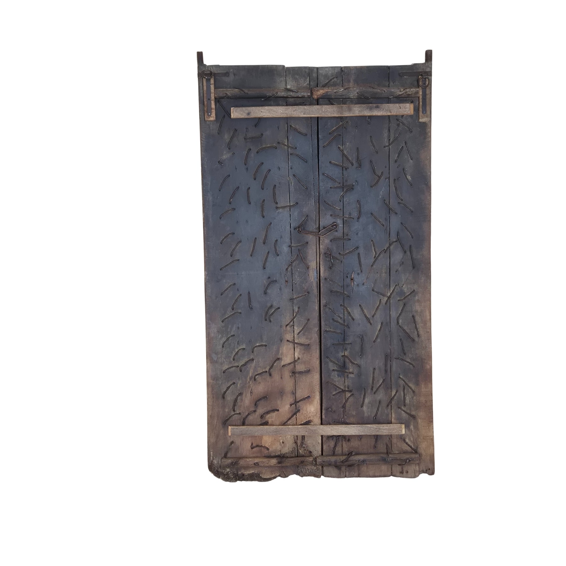 Porte Anay - Teck Recyclé - 112x10x207cm