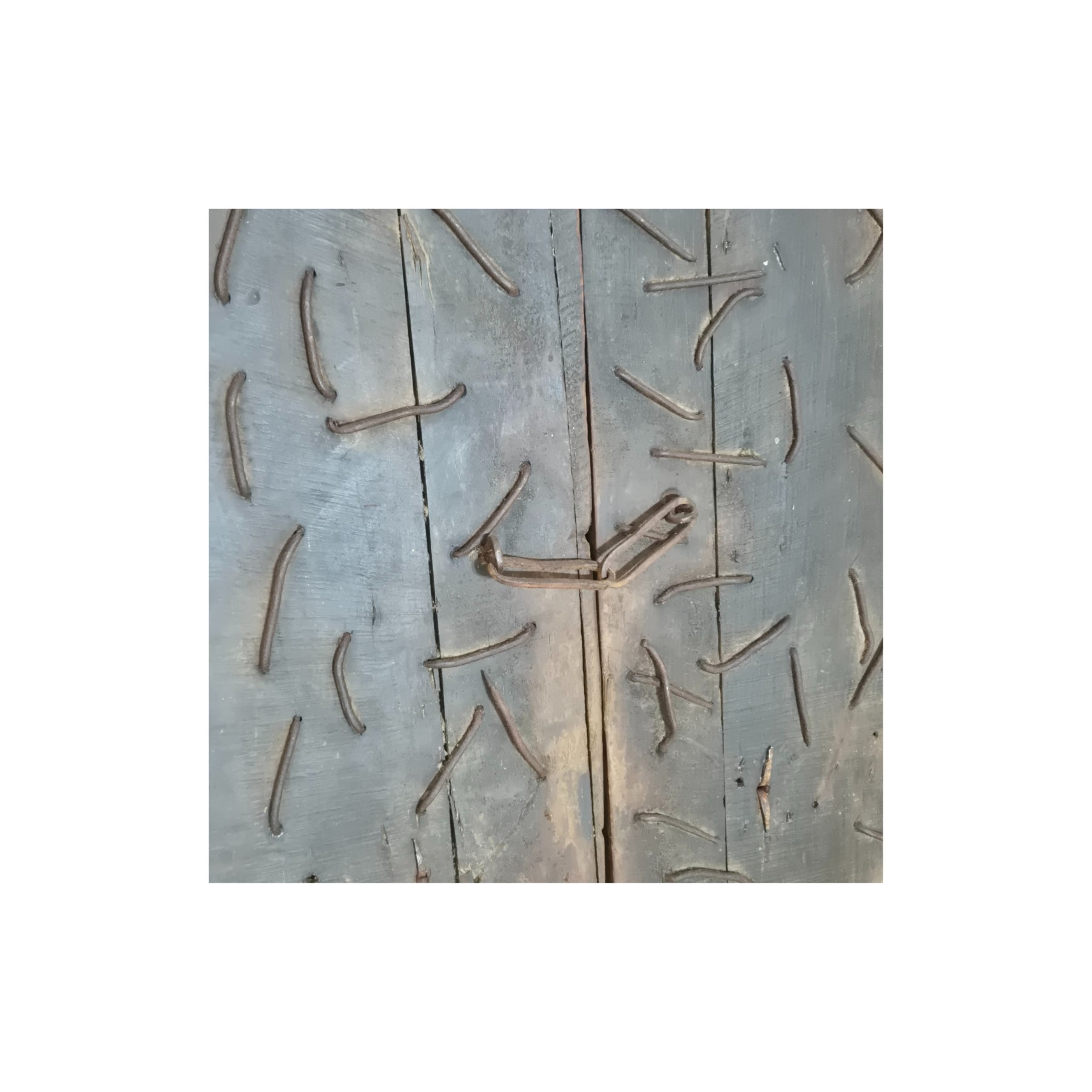 Porte Anay - Teck Recyclé - 112x10x207cm