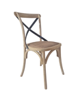 Chaise bistrot fer  -  50x45x88cm - 143004.49