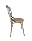 Chaise bistrot fer  -  50x45x88cm - 143004.49