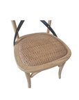 Chaise bistrot fer  -  50x45x88cm - 143004.49