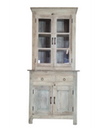 Vaisselier Kona - Teck Recyclé - 95x44x213cm