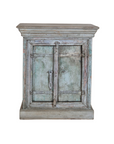 Table de chevet  Devi - Teck Recyclé - 53x35x62cm