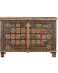 Buffet Hema - Teck Recyclé / Fer - 132x46x91cm