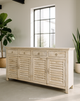 Buffet Piro - Teck Recyclé - 180x43x100cm