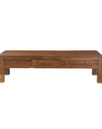 Table Basse Bira - Teck Recyclé - 178x64x48cm