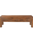 Table basse Nita - Teck Recyclé - 152x58x48cm