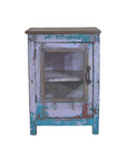 Vitrine Chand - Teck Recyclé - 43x32x62cm