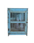 Vitrine Diti - Teck Recyclé - 54x54x75cm
