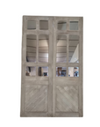 Porte miroirs Amil - Teck Recyclé - 134x4x216cm