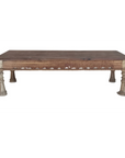 Table basse Chay - Teck Recyclé - 152x77x44cm