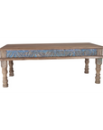 Table basse Ekar - Teck Recyclé - 125x64x47cm