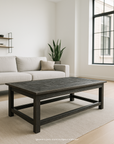 Table basse Sahi - Teck Recyclé - 118x63x48cm