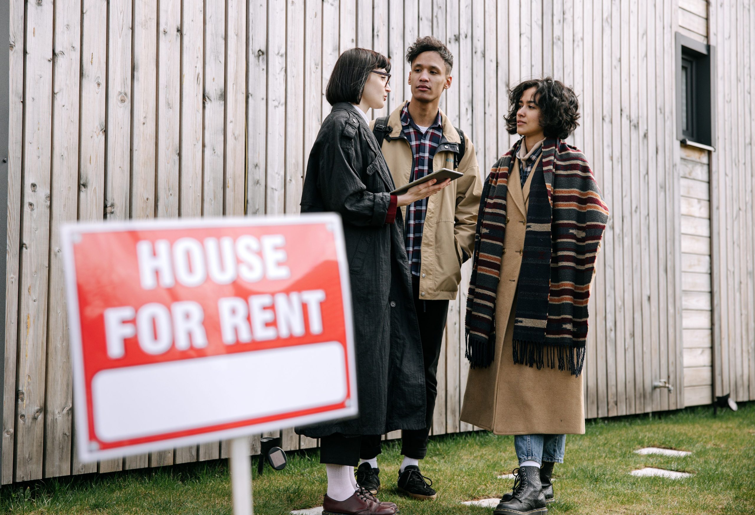 Couple rencontre agent immobilier pour location maison