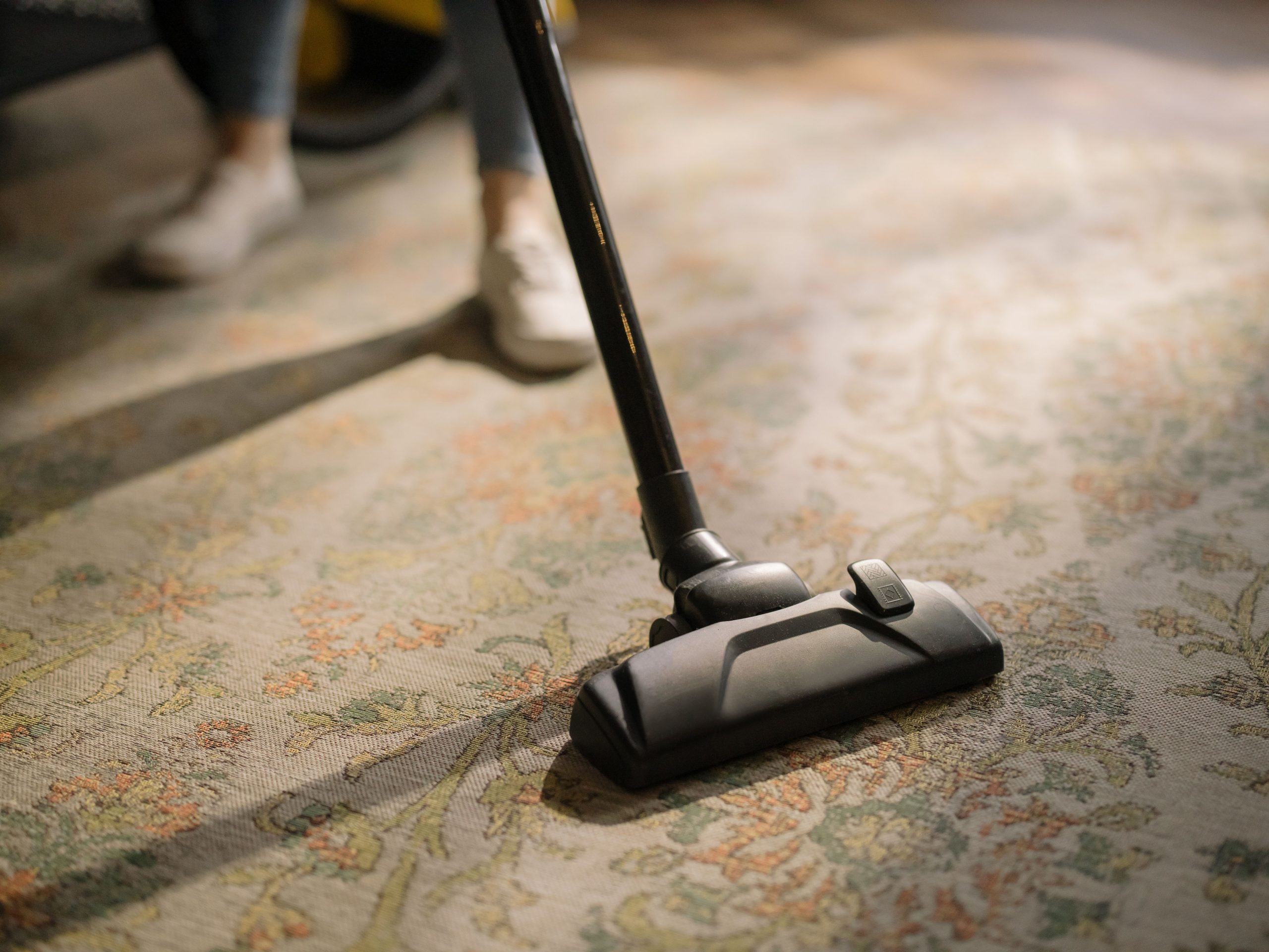 Aspirateur laveur nettoyant moquette coloree en lumiere naturelle