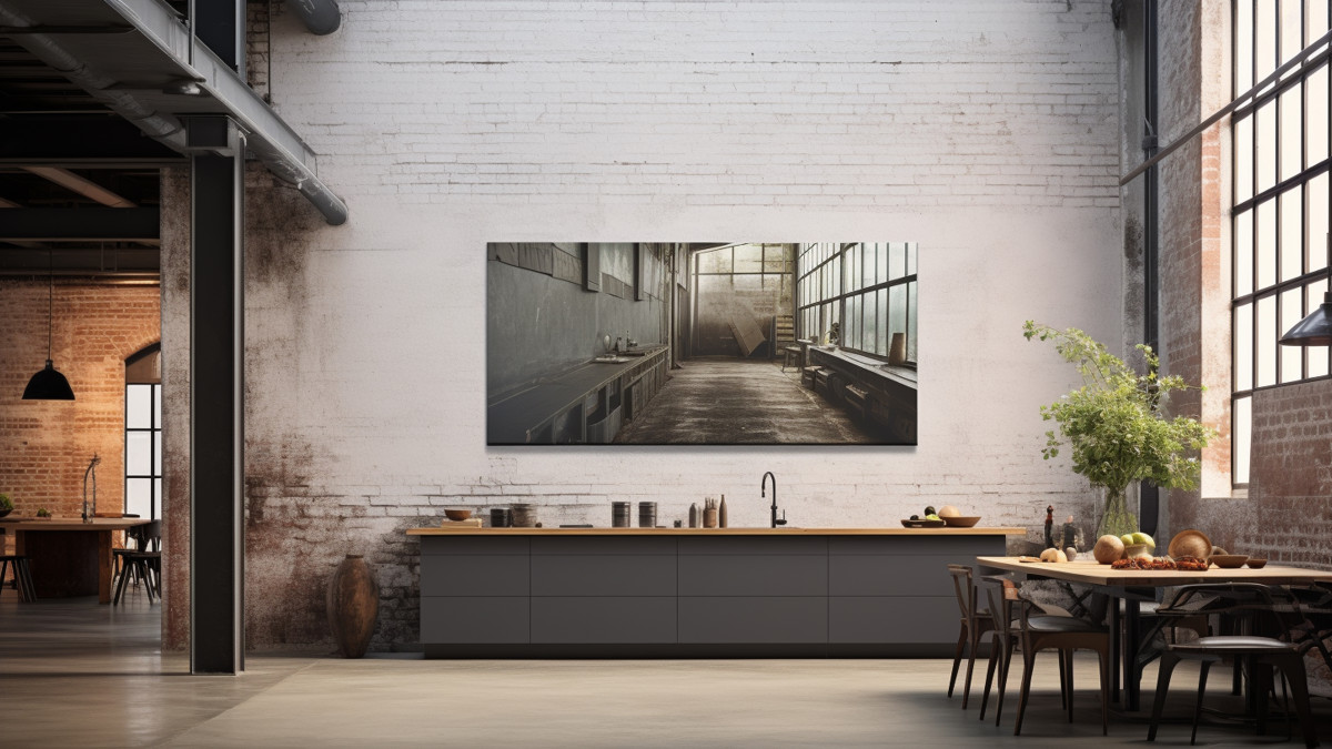 maison de style industriel
